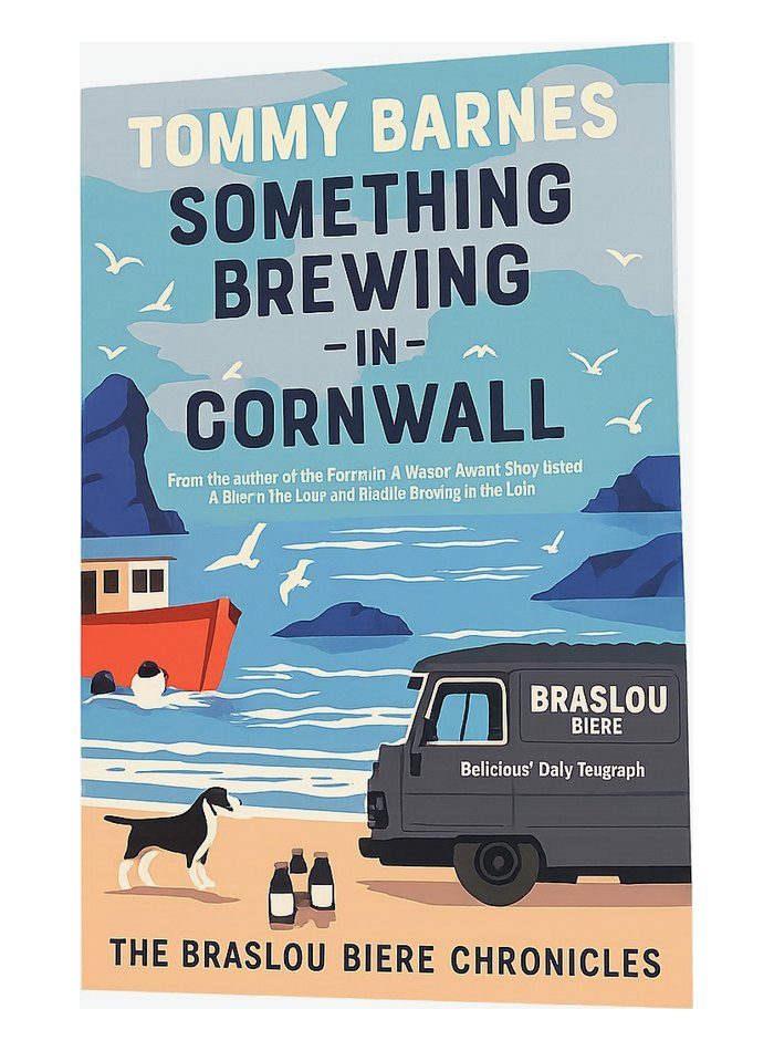 Cover of Something Brewing in Cornwall by Tommy Barnes