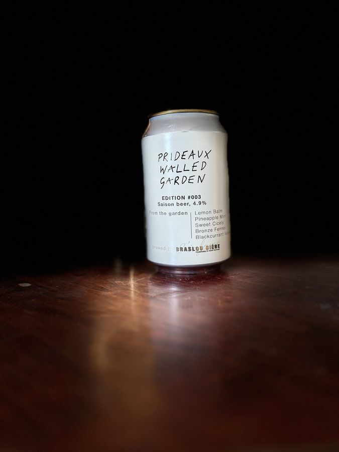Prideaux Walled Garden Belgian Saison édition #3 4.9%