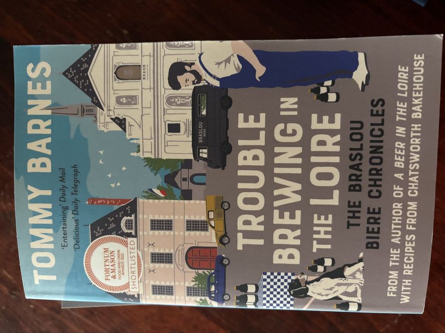 Trouble Brewing in the Loire (paperback) signed